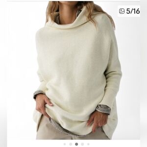 Free People Ottoman Cowl Neck Sweater Tunic